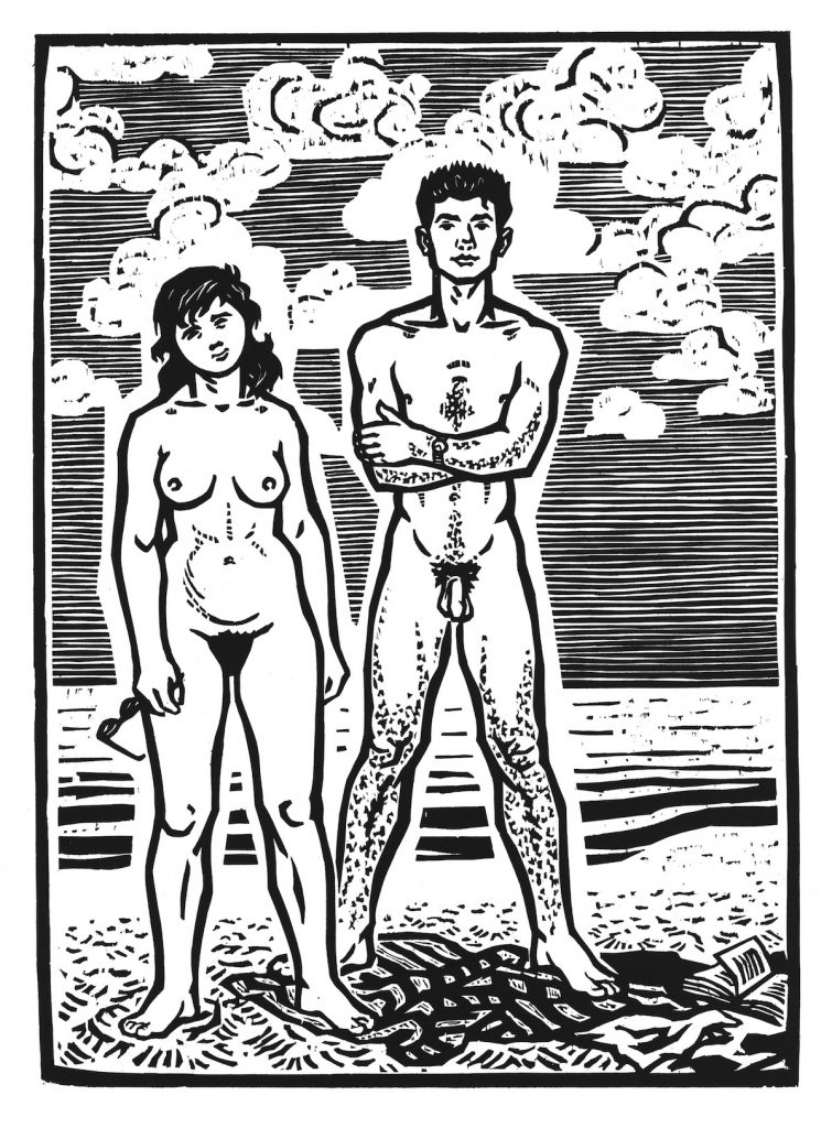 „Adam und Eva“, später „Strandurlaub“